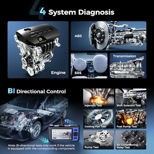 OBD2 Scanner, MUCAR 632 Elite AI-Assisted Bidirectional Scan Tool, 15 Reset Services Oil/TPMS/EPB/BMS/SAS/Brake/Throttle Car Scanner Diagnostic Tool, AutoAuth FCA, CANFD, AutoVIN, Lifetime Free Update