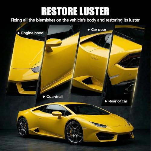 Car Scratch Removal Wax, 2026 New Scratch Remover for Vehicles, Car Paint Scratch Repair Kit for Deep Scratches, Universal Polishing Compound with Sponge (2pcs) - color: 2pcs