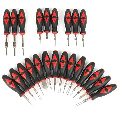 SCITOO 23 PCS Universal Terminal Release Electrical Connector Removal Tool Kit