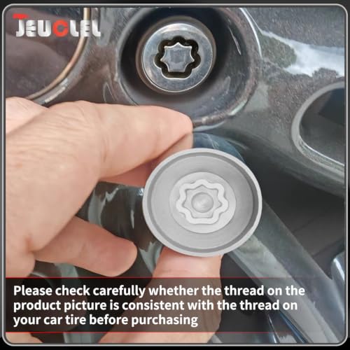 801 Wheel Locking Nut Key for Jeep Renegade Wrangler Cherokee Dodge Journey 2016-2020, 29mm Lock Bolt Inner Dia Anti-Theft Lug Nut Removal Tool - size: 801