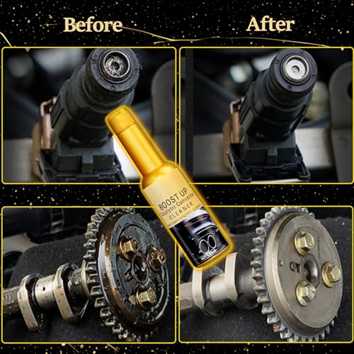 Catalytic Convertor Cleaner, Auto Parts Engine, Catalytic Converter Cleaner, Exhaust System Pipe Carbon Removal Cleaner Treatment Additive Oil, Fuel Injector Cleaner Oil Additive (2Pcs*120ml) - color: 2Pcs Catalytic Convertor Cleaner