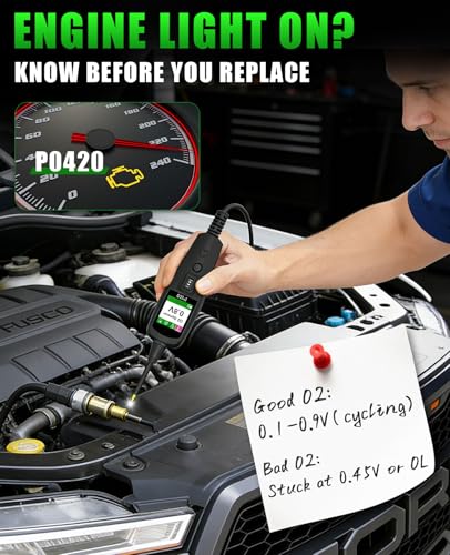 Circuit Tester Automotive, Power Circuit Probe Tester, Test Light Automotive with 40FT Cable, Car Fuse Tester, AC DC 12V 24V Car Diagnostic Tool, P100 - style: P100