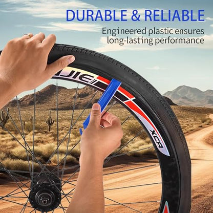 Tire Lever Bicycle Repair Tools Tyre Lever Tire Removal Tool for Tire Removal and Installation, Fits Most Bicycle Tires - color: 3 Pack Blue