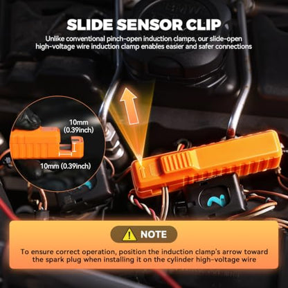 Automotive Timing Light,12V Engine Ignition Timing Light, Strong Flash & Multi-Protection Ignition Timing Tool for 2&4 Stroke Petrol Engine with 10FT Test Lead for Car/Motorcycle/Marine