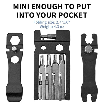 ROCKBROS 20 In 1 Bike Multi-Function Tool Kit - Allen Wrench, Tire Levers | Portable - style: 20 in 1 Tools