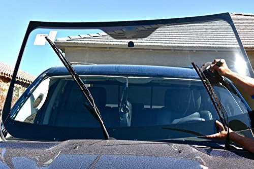 IMT 6" Vacuum Suction Cup Glass Lifter 2 Pack, Heavy Duty Vertical Hand-held Cups for Flat to Curved Surfaces, Metal Handle and Brass Pump, with Protective Cover - color: Blue