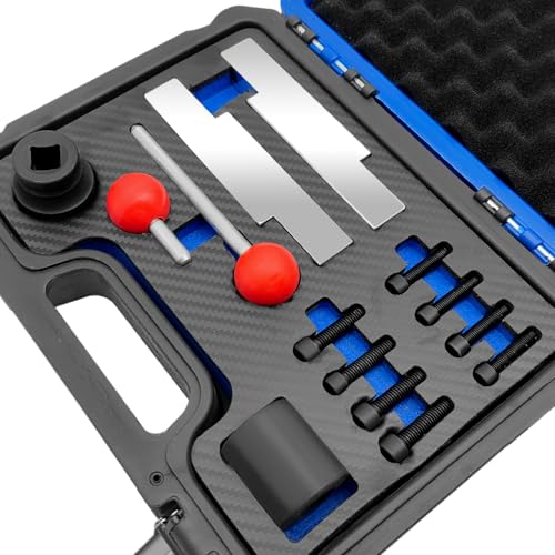 ZKTOOL Engine Locking Timing Tool fit for Porsche MACAN 3.0DS 3.0S 3.6L Turbo Cayenne Panamera 3.0T Engine, PM# 9861, 9863. Engine Timing Tools Kit.