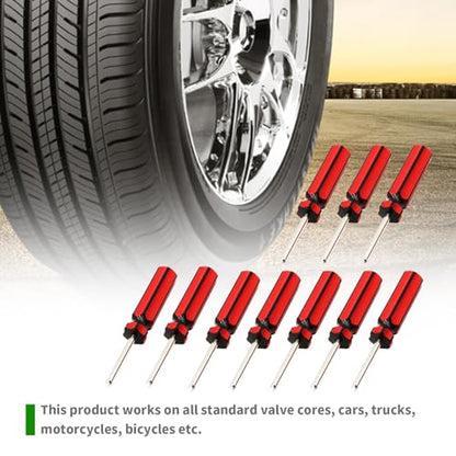 10Pcs Car Auto Screwdriver Valve Stem Core | Remover Tire Tube Installer Repair Tool 6523339