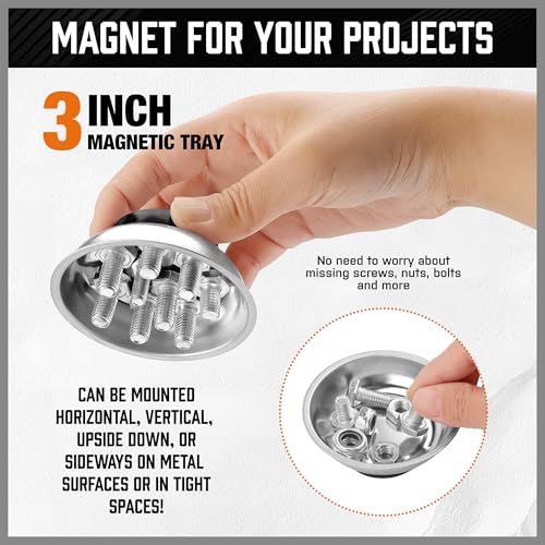 HORUSDY 4-PIECE Telescoping Magnetic Pickup Tools Set - Extendable Magnetic Pick Up Tools，Flexible Bendable Spring Magnet Stick - style: 4-PIECE Magnetic Pickup Tools Set