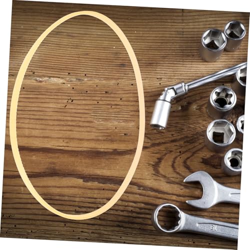Garneck Motor Stretchable Tire Transmission Belt for Portable Wheel Enhanced Accuracy Sturdy Design Easy Installation for Car Maintenance Centers - size: 30.00X30.00X1.15CM