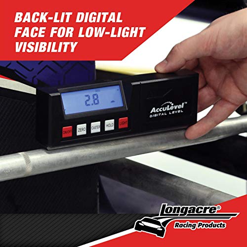 Longacre 52-78298 Digital Caster/Camber Gauge/AccuLevel/Quickset