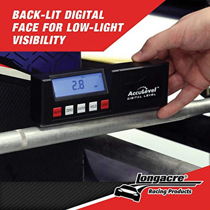 Longacre 52-78298 Digital Caster/Camber Gauge/AccuLevel/Quickset
