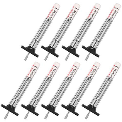 PROND Tire Tread Depth Gauge, Tread Depth Gauge, Tire Gauges, Color Coded Tire Depth Gauge, Tire Tread Gauge, Tire Tread Depth Accurate Measurement Tools