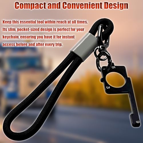 4-in-1 Truck Pre-Trip Inspection Tool with Metal Keychain kit | 4-In-1 Design, Comprehensive Inspection for Brakes, Tires, Windshield