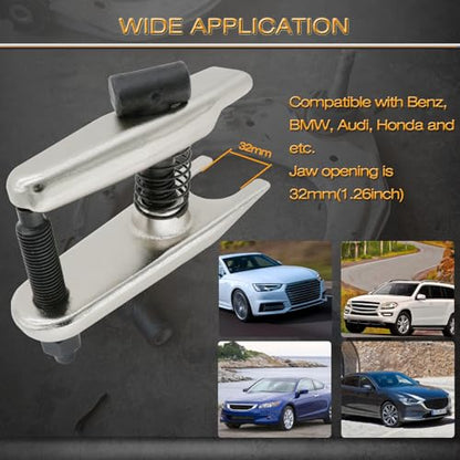 ReluxGo 32mm Ball Joint Separator Tool Ball Joint Removal Tool for Separating Ball Joints Arms Tie Rods on Audi Benz Mazda