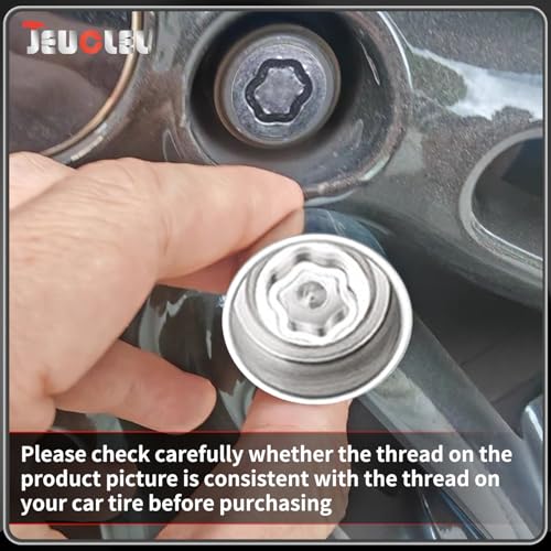 052 Wheel Locking Nut Key Socket Compatible with BMW Series, (Socket OD 29mm - ID 25mm), Wheel Anti-Theft Lug Nut Removal Tool, Anti-Theft Screw Remover - color: Socket 052