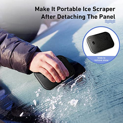 AstroAI Windshield Cleaner, Microfiber Window Cleaner with 4 Reusable Washable Large Sponge Pads, Extendable 180° Rotating Handle, Fits Cars & SUVs, Includes Spray Bottle, Green - color: Green