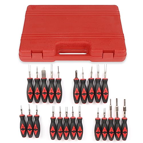 SCITOO 23 PCS Universal Terminal Release Electrical Connector Removal Tool Kit