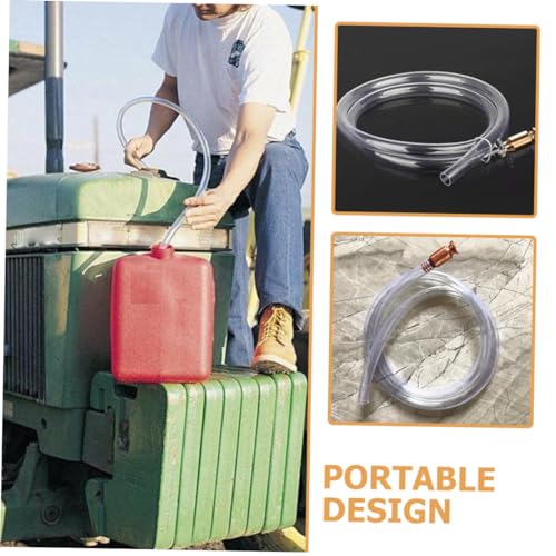 Siphon Hose Oil Transfer Siphon Hose for Gasoline Fuel Transfer Automotive Tool Kit Accessory