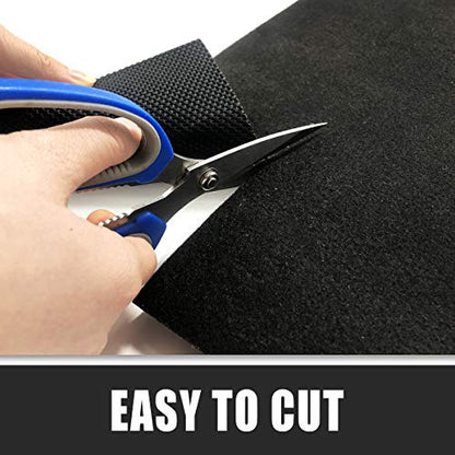 LINLA Premium Absorbent Oil Mat Contains Liquid Garage Floor Mat, Reusable, Washable, Protects Garage Floor or Driveway Surface, Shop,Parking, 7.4 ft x 20 ft - size: 7'5" x 20' (Rectangular)
