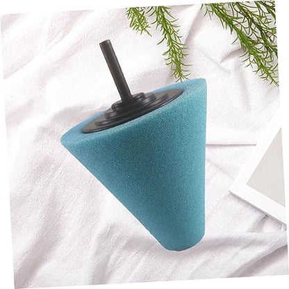 SHERCHPRY 3pcs Cone Shaped Car Wheel Hub Cleaning Pad Sponge Car Wash Tool for Automotive Polishing and Buffing Pad
