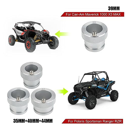 4Pcs Upgrade Wheel Bearing Greaser Tools Compatible with Ranger 800 900 XP1000 and Most UTV ATV Polaris Can-Am Maverick X3 Bearings w/Inner Dimension of 35mm+39mm+40mm+ 44mm