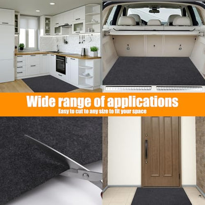 88" x 100" Oil Spill Mat,Premium Absorbent Oil Pad, Reusable, Washable,Waterproof Backing Contains Liquids, No Soak Through,Protects Garage Floor Surface - size: 88" x 100"