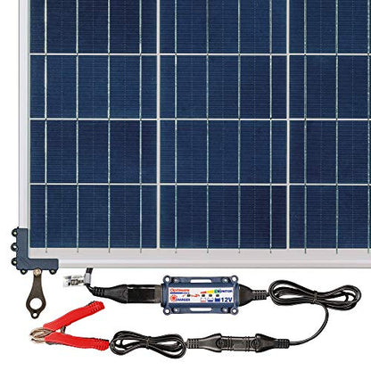 Optimate Solar 80W Travel kit, TM523-8TK, 6-Step 12V 6.7A Weatherproof Solar Battery Saving Charger & maintainer - style: OptiMATE Solar 12V charge controller with 80W Solar Panel (Travel Kit)