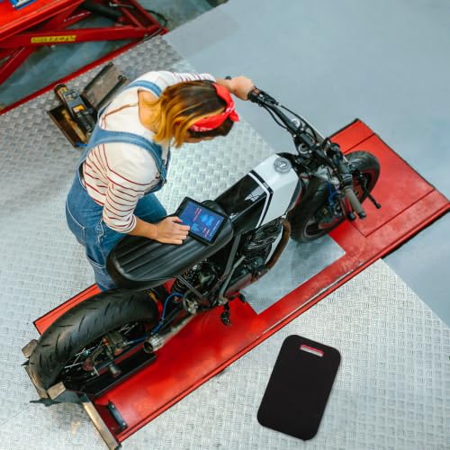 Comfortable Sponge Kneeling Pad with Adjustable Fit for Mechanics and DIY Enthusiasts, Protective Knee Cushion for Home Maintenance and Camping, Sturdy Folding Working Mat