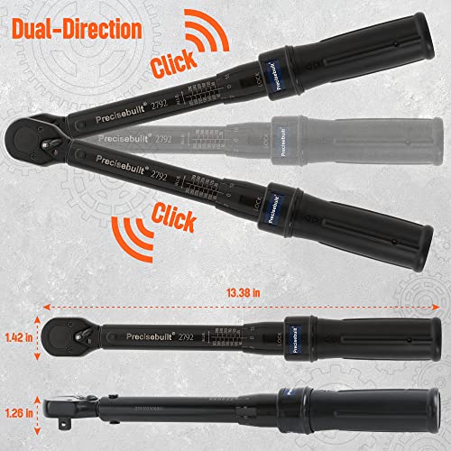 3/8" Drive 60-300 in-lb Click Tech Torque Wrench - size: 3/8" DR. 60-300 in-lb
