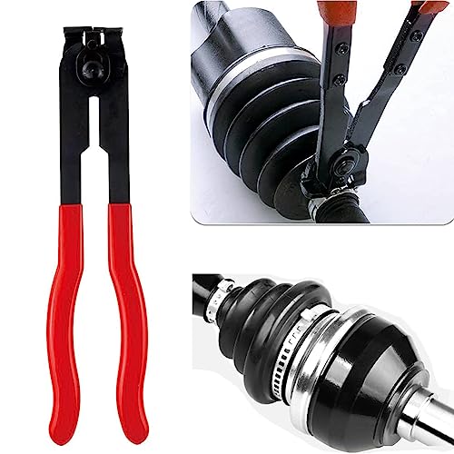 22Pcs CV Joint Boot Clamp Pliers with 2 types of CV Boot Clamps Kit, Ear Boot Tie Pliers, Car Band Tool Kit, Automotive Hose Axle Plier CV Clamp Tool CV Joint Banding Tools for Most Cars