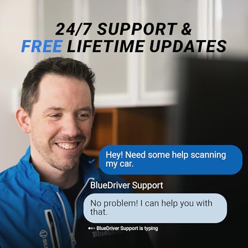 BlueDriver OBD2 Scanner Bluetooth, No Subscription, ABS SRS TPMS | OBDII Diagnostic Scan Tool, Car Scanner & Code Reader, iPhone & Android, Check Engine, Repair Reports, Vehicles 1996+ - size: Pro