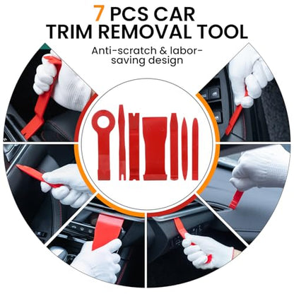 Car Dent Puller Kit,Paintless Dent Removal Kit,Car Dent Repair Kit with Slide Hammer 2 in 1 T-bar, Bridge Puller,Golden Lifter,Dent Remover Tool for Car Hail Damage DIY Repair