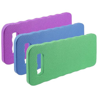 Black Duck Brand Large Kneeling Pads 15" x 7" for Gardening, Cleaning & Repairs – 3 Pack – Waterproof, Lightweight & Durable for Indoor & Outdoor Use - size: 3 Kneeling Pads