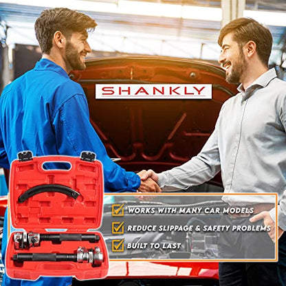 Spring Compressor Tool - 2200 Lbs - Extra Strength, Heavy Duty Build, Ultra-Rugged Coil Spring Compressor Tool or Strut Spring Compressor Strong and Durable ATV Spring Compressor Tool