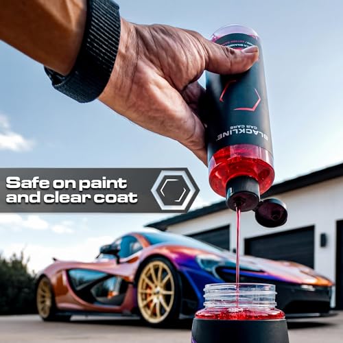 Blackline Automotive Extreme Foaming Car Shampoo - Extreme Ultra Foam Perfect for Ceramic Coatings - Compatible with Foam Cannon for Pressure Washer (16 Fl Oz, Cotton Candy) - size: 16 Fl Oz (Pack of 1)