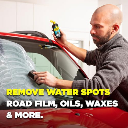 Invisible Glass 91411-6PK Glass Stripper Water Spot Remover Kit – Cerium Oxide Based Auto Glass Polish for Windshields, Hard Water Spots, Road Films & Old Coatings – 4 Fl Oz (Pack of 6) - size: 4 Fl Oz (Pack of 6)