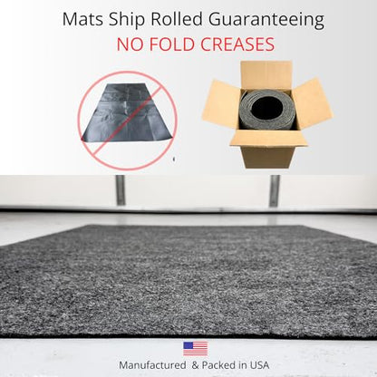 Garage Mat - Absorbent Oil Mat - Premium Automotive Floor Mats for Under Cars - Better Than Oil Drain Pan - Absorbent, Reusable, Oil Spill Protection (36 x 96 in.) (USA Made)