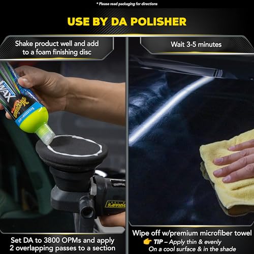 Meguiar's Hybrid Ceramic Liquid Wax, Shield Your Paint with a Residue-Free Liquid Car Wax with Advanced SiO2 Hybrid Technology and Long-Lasting Water-Beading Protection, 16 Oz Bottle - size: 16 Fl Oz (Pack of 1)