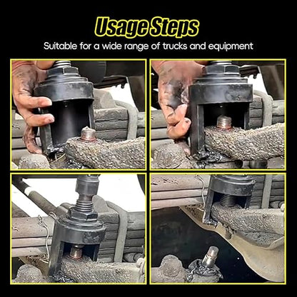 Truck Ball Joint Separator, 36mm Forks Ball Joint Puller, Heavy Duty Universal Ball Joint Removal Tool, 1 Pc Molding, Top Bead Design Suitable for Truck, Semi-Truck and Bus