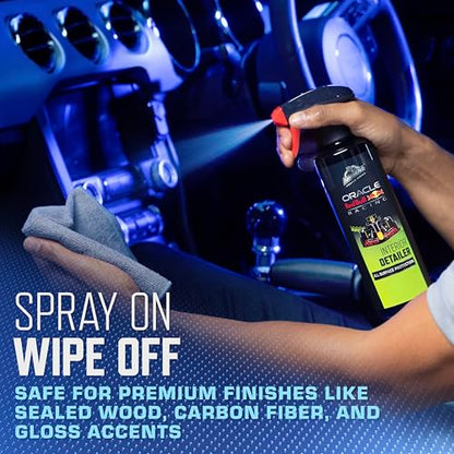 Armor All Podium Series Elite 9‑Piece Car Detailing Kit - Car Cleaning Kit with Bucket, Car Wash, Detailer Sprays, Wash Mitt & Microfiber Towels, Car Gift, Developed with Oracle Red Bull Racing