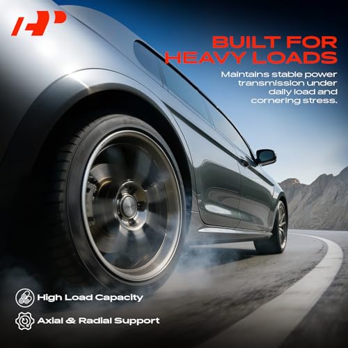 A-Premium 2 x Wheel Bearing and Hub Assembly with 5-Lug | Compatible with Chevrolet Equinox, Malibu, Impala & GMC Terrain & Buick Lacrosse, Regal, Allure & Cadillac CTS & Saab 9-5