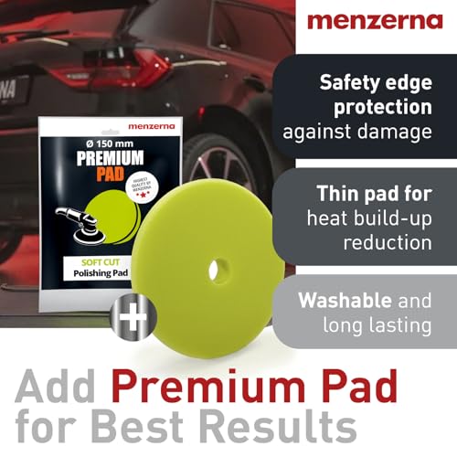 menzerna “Super Finish Plus 3800” Car Polishing I Deep Gloss Polish for a Perfect Mirror-Like Finish I Polishing Compound for Micro Scratches & Holograms on Cars & SUVs I Silicone Free I 8 fl oz. - color: 8oz.