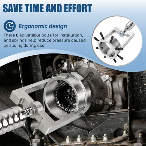 3.75” CV Axle Removal Tool, Sliding Hammer Puller, 8 Bolts | Carbon steel, Stable and Easy Remove, Thickened Axle Puller Fits Cars, Trucks, ATVs, and UTVs