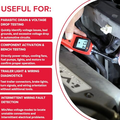 Power Probe 3EZ Circuit Tester with Diagnostic Mode (PP3EZCARBCS) - color: Carb - Limited Edition