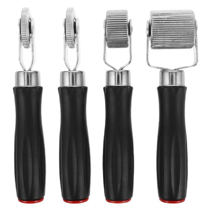 Yardwe 4pcs Automotive Tire Repair Tools Tire Buffing Wheels Set with Plastic Handles 6mm 20mm 40mm for Car Truck Motorcycle Patch Compaction and Polishing