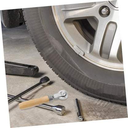 Amosfun 2Pcs Tire Patch Rollers with Handle Portable Tire Repair Tools for Quick Patching of Car Motorcycle and Bicycle Tires Essential Car Tire Repair Roller Kit
