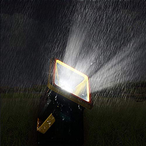 OYOCO 30W Work Light with Magnetic Base,2000 Lumens LED Flood Light,180° Rotatable,Waterproof Spotlights, 3 Light Modes,9H Runtime-Hands Free for Construction,Car Repair,Camping,Emergency - color: Black-30W