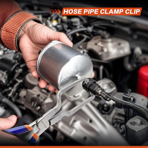 5pcs Electrical Disconnect Plier Set - Fuel Line,Hose Clamp Pliers, Electric Connector Removal Tool for Automotive Repair - color: 5pcs Set