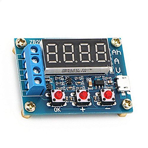 HiLetgo Battery Capacity Meter Discharge Tester Analyzer 1.5V-12V Battery Capacity Meter Discharge Tester
